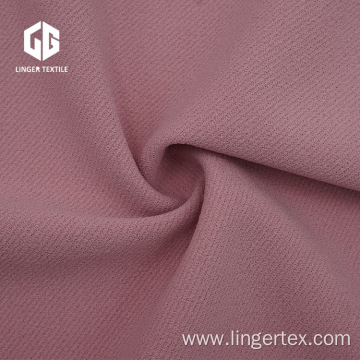 Twill Knitted Fabric Polyester Crepe with Spandex